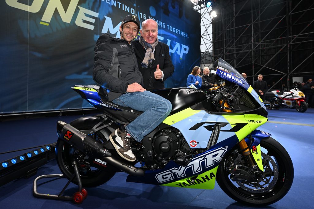 Yamaha Celebrate Valentino Rossi’s Sensational Career with Special R1 GYTR VR46 Tribute
