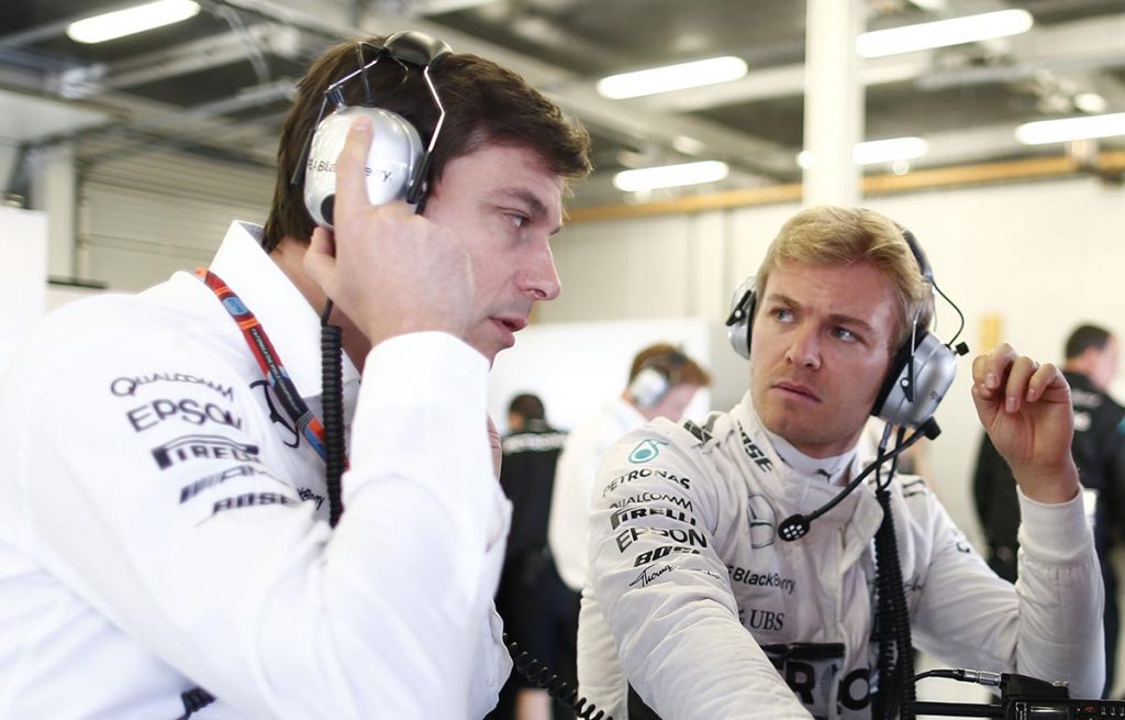 Toto Wolff Nico Rosberg PA