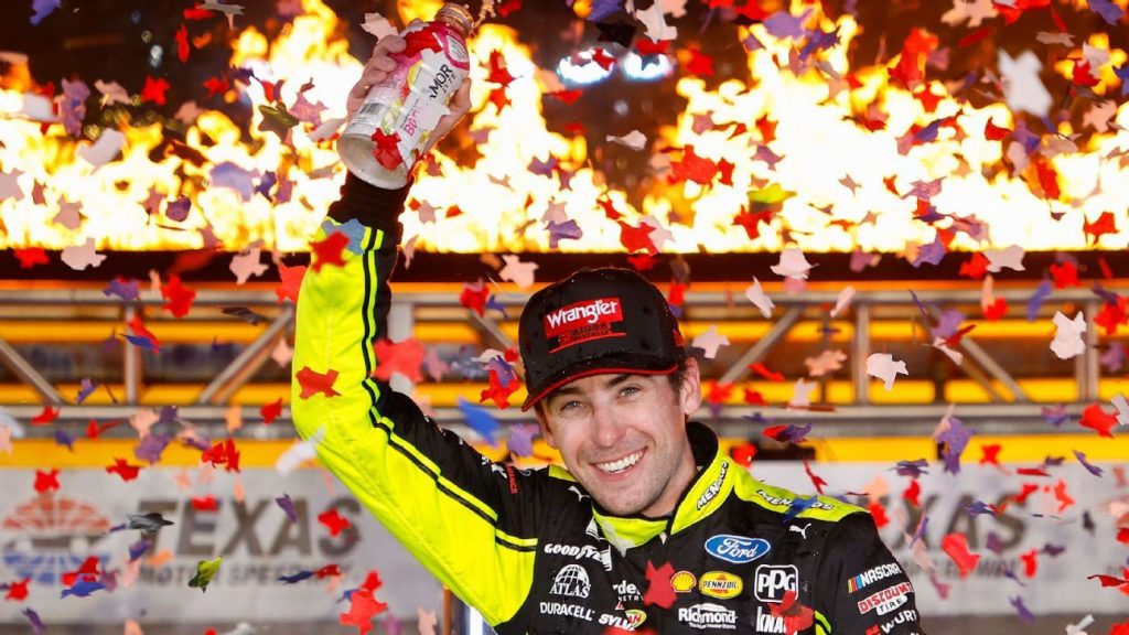 Ryan Blaney All Star victory NASCAR