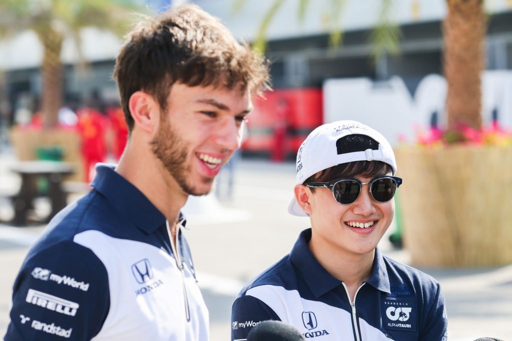 Gasly Tsunoda AlphaTauri F1