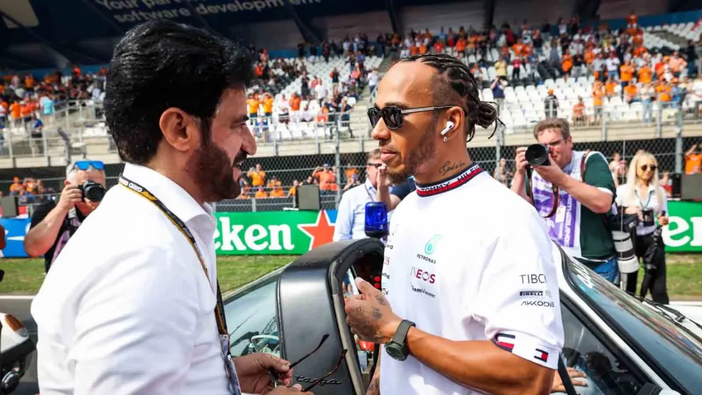 lewis hamilton chat mohammed ben sulayem