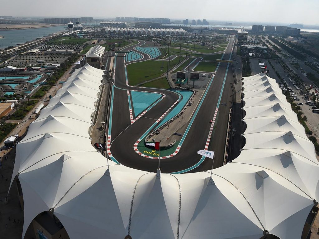 When does qualifying for the F1 Abu Dhabi Grand Prix begin?