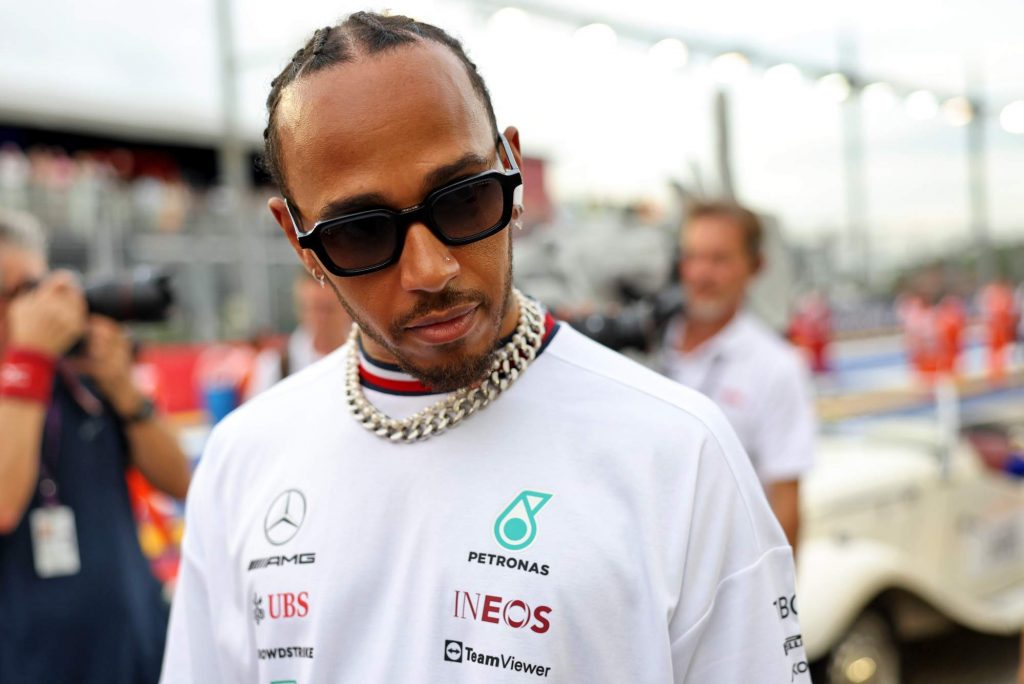 Lewois Hamilton Mercedes 2022