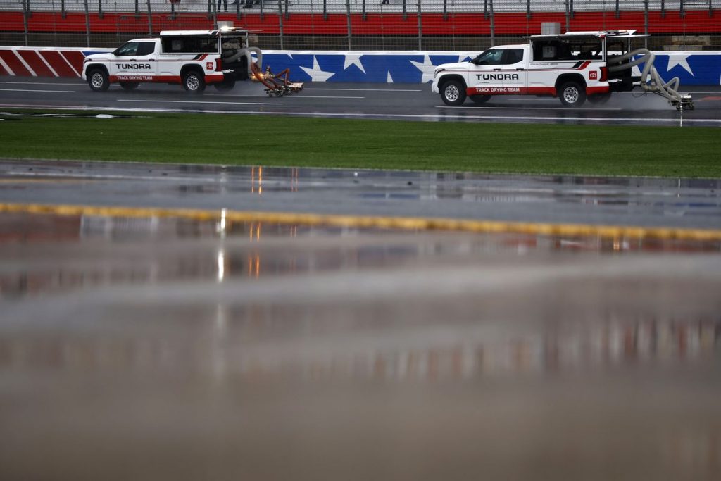 NASCARs Coke 600 Charlotte rain