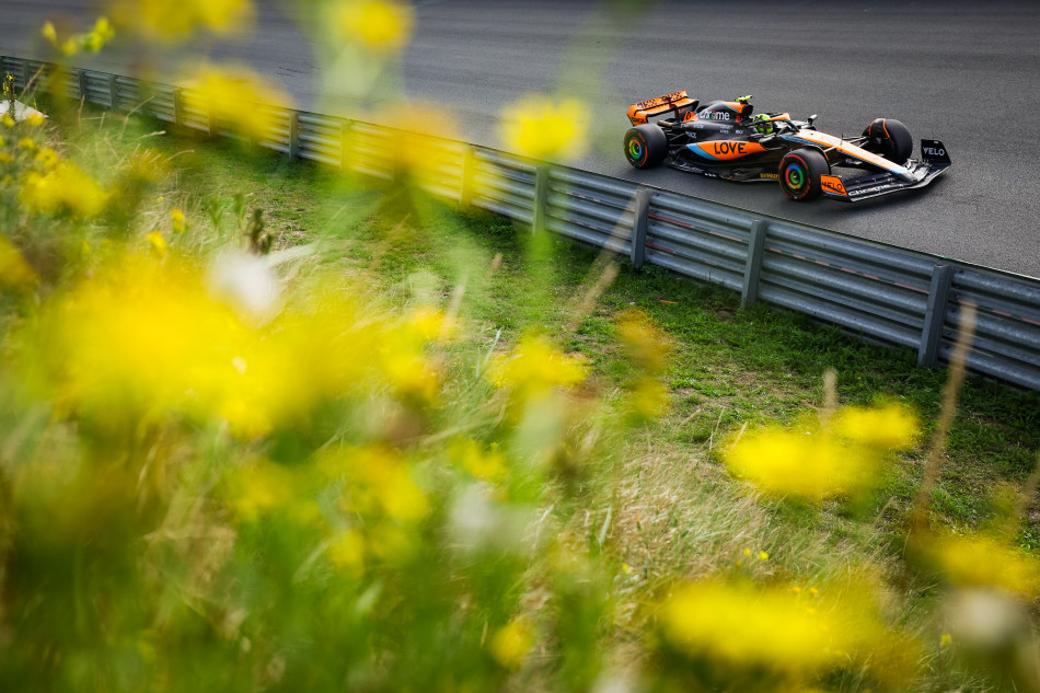 Piastri Ricciardo collide Dutch GP practice 4