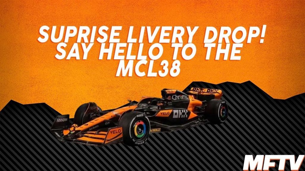 McLaren MCL38 launch